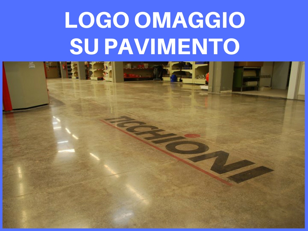 LOGO SU PAVIMENTO OMAGGIO